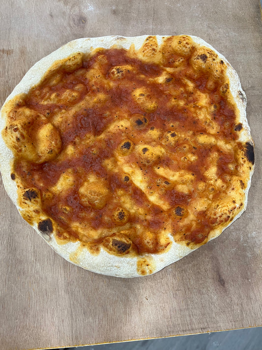 Frozen Par Baked Neapolitan style pizza crust